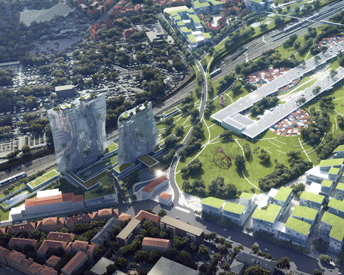 MAD architects presents scali milano plans to transform milan's disused railyards