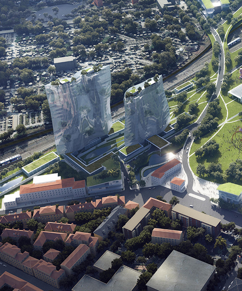MAD architects presents scali milano plans to transform milan's disused railyards