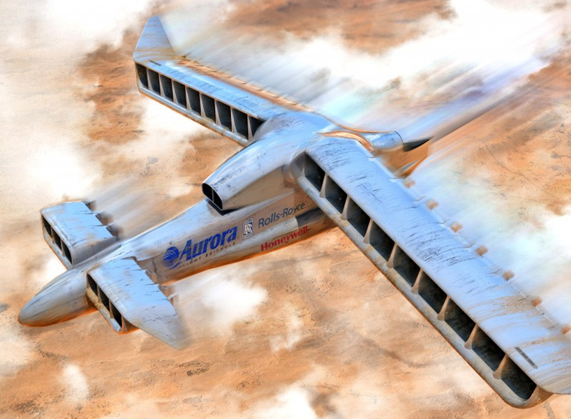 aurora lightningstrike X plane UAV designboom
