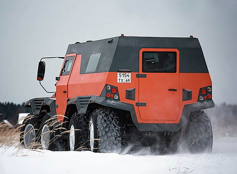 The Avtoros Shaman 8x8 Is An Amphibious All Terrain Vehicle 3952