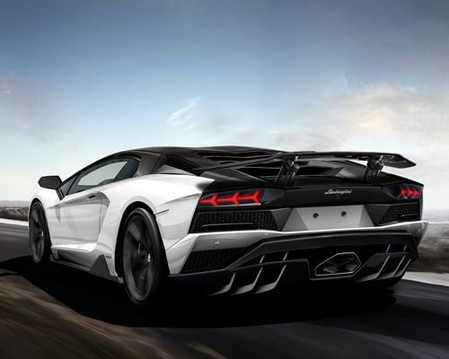 lamborghini aventador S tecno by DMC is a monochromatic monster