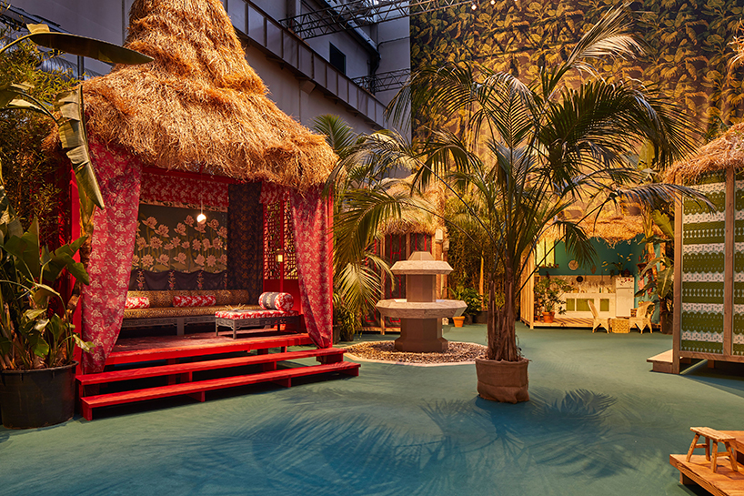 corian cabana club maximalism milan design week designboom