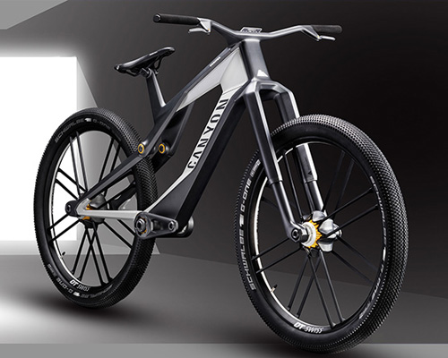 the canyon orbiter e-bike concept imagines the future of urban gravity biking