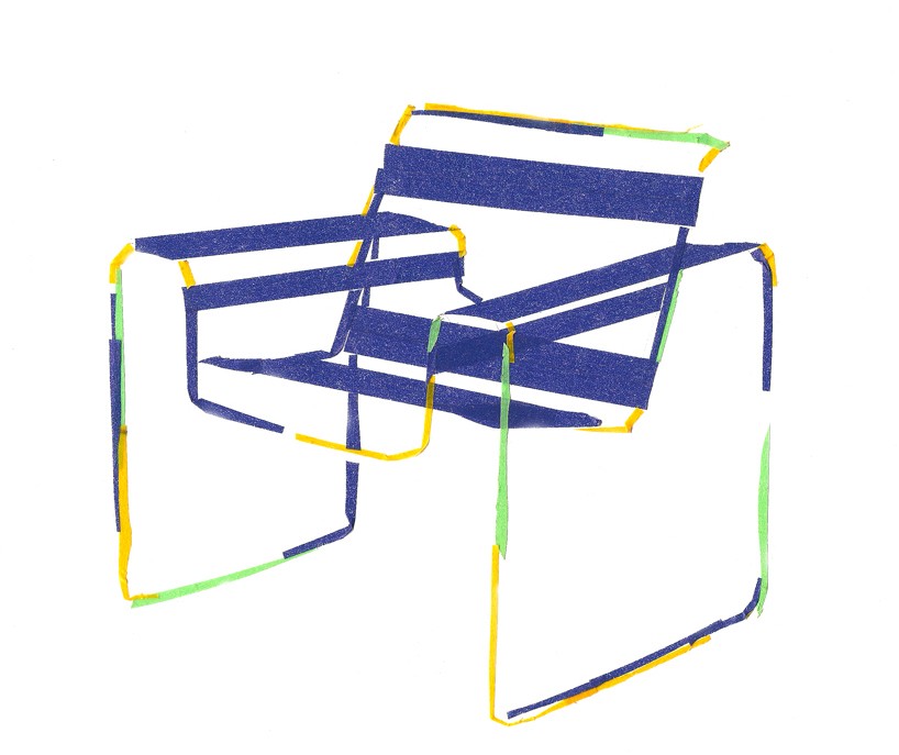 illustration modern post-modern furniture design designboom 