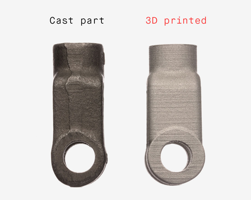 desktop metal's 3D printer creates objects from steel, titanium + copper