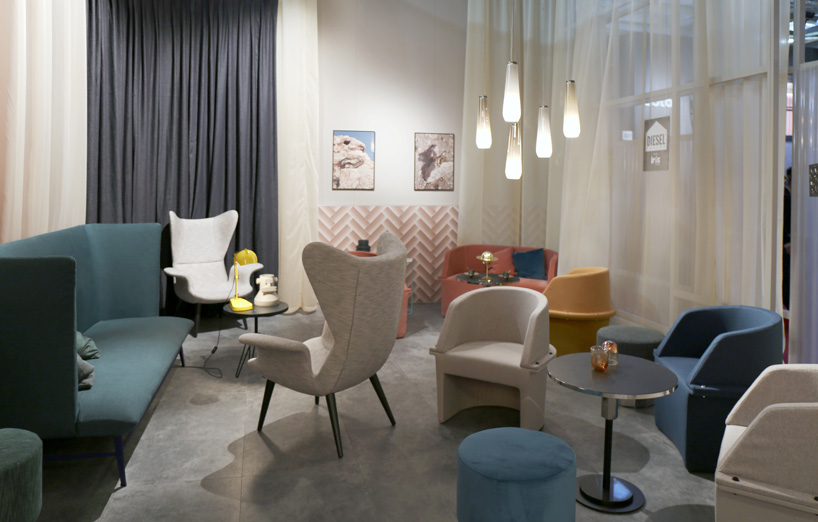 diesel living 2017 collection milan design week designboom
