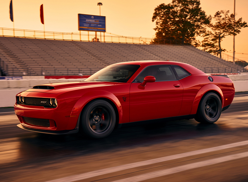 dodge challenger SRT demon designboom