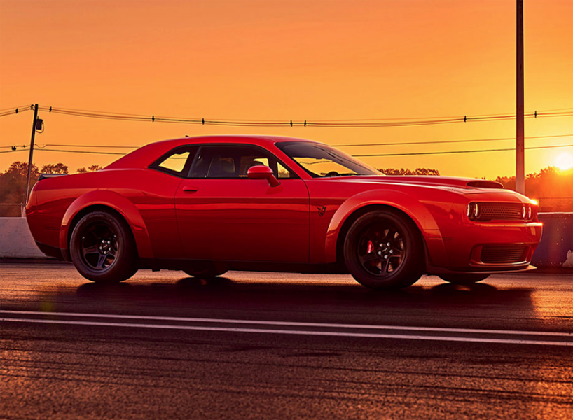 dodge challenger SRT demon designboom