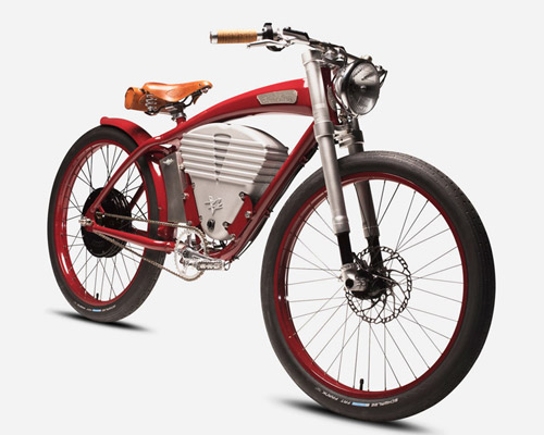 vintage electric tracker bicycle fuses modern luxury with classic styling