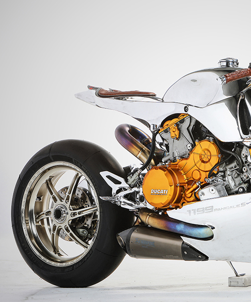 the ducati 1199 polished panigale motorcycle by ortolani customs