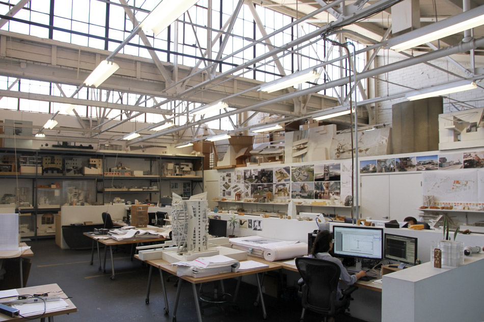 eric owen moss architects studio visit in los angeles