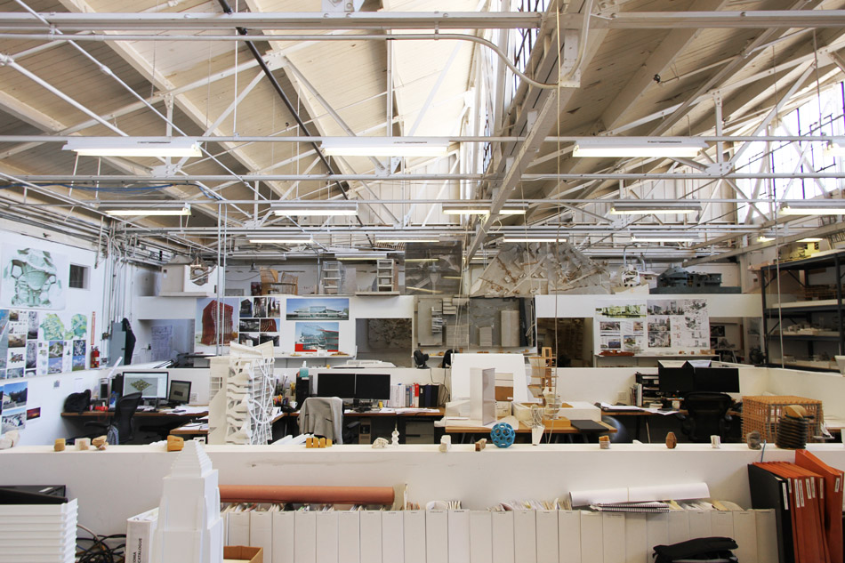 eric owen moss architects studio visit in los angeles