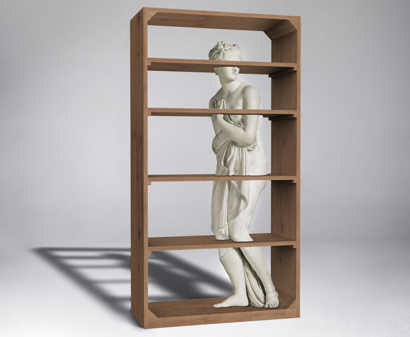 fabio novembre venus bookcase driade designboom
