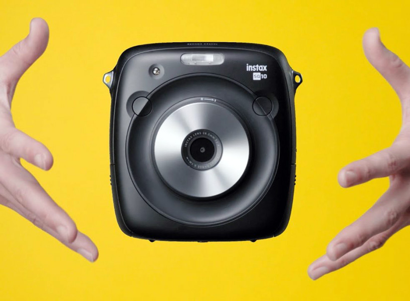 fujifilm instax square SQ10 camera designboom
