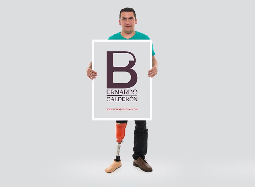 semana magazine help font typography landmine victims designboom