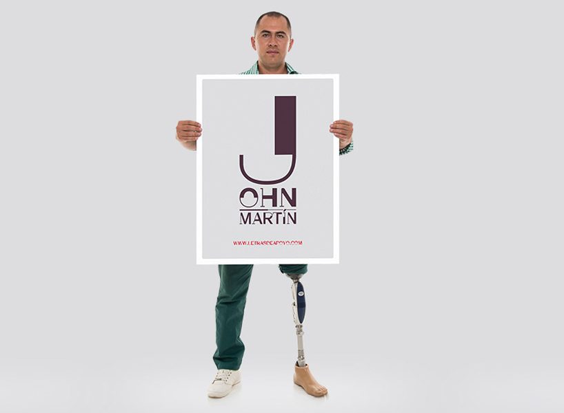 semana magazine help font typography landmine victims designboom