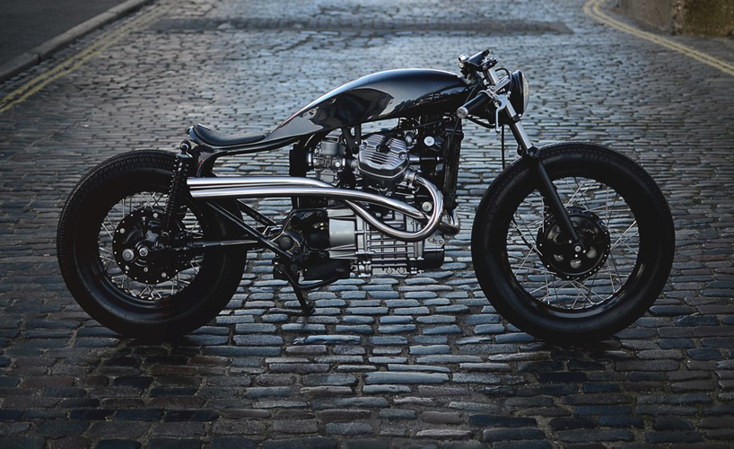 the honda CX500 type 8 custom motorcycle by auto fabrica