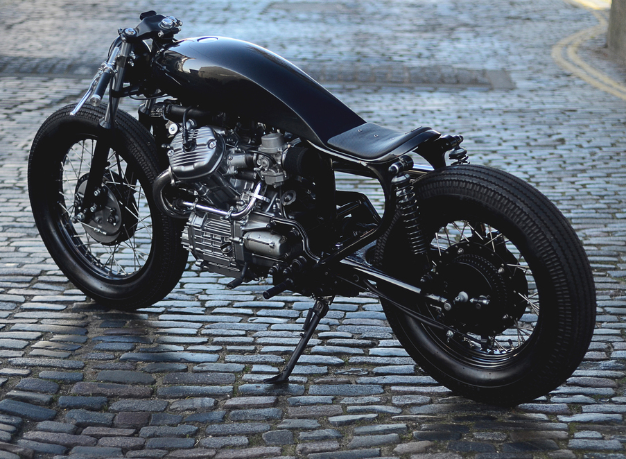 the honda CX500 type 8 custom motorcycle by auto fabrica