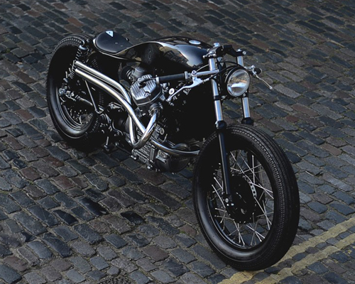 the honda CX500 type 8 custom motorcycle by auto fabrica