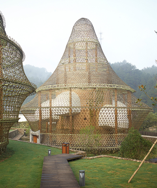 the inaugural international bamboo biennale takes place in rural china
