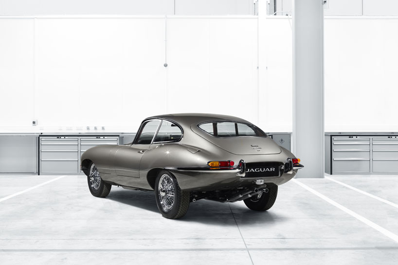 jaguar revives the classic e-type sports car from 1960's