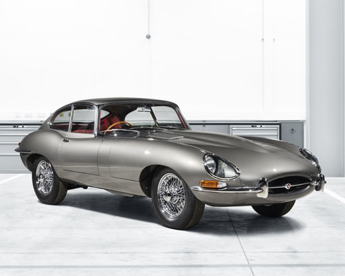 jaguar revives the classic e-type sports car from 1960's