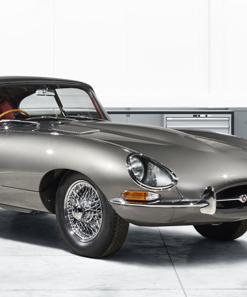jaguar revives the classic e-type sports car from 1960's