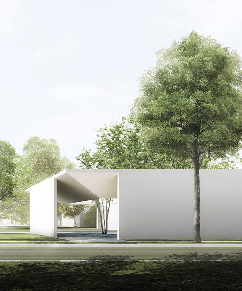 the menil drawing institute by johnston marklee is under construction in texas