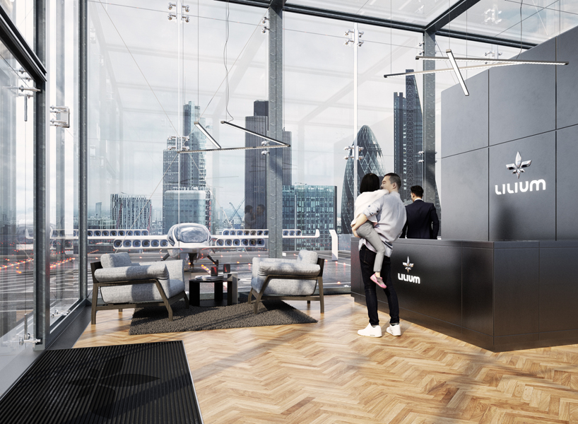 lilium electric aircraft designboom