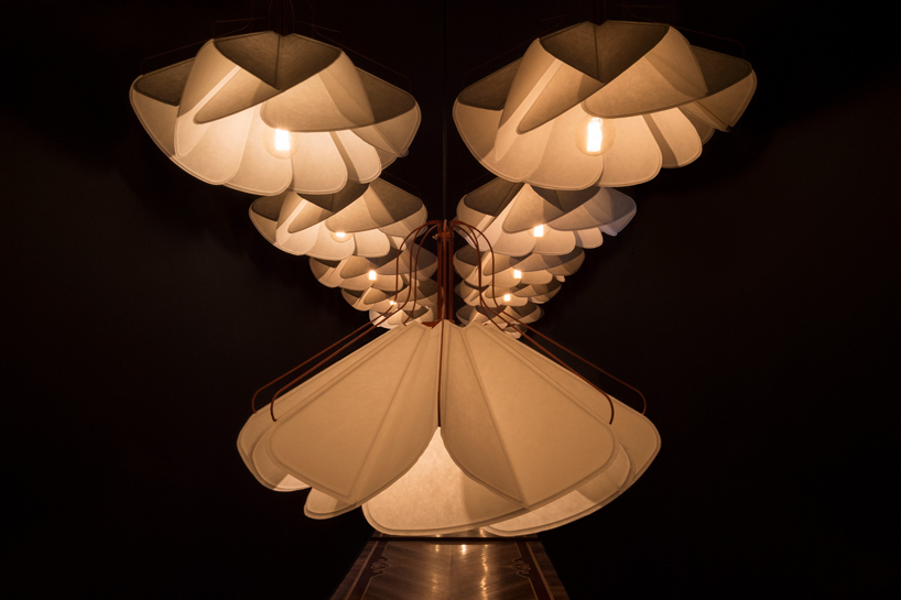 Concertina Light Shade by Raw Edges for Louis Vuitton