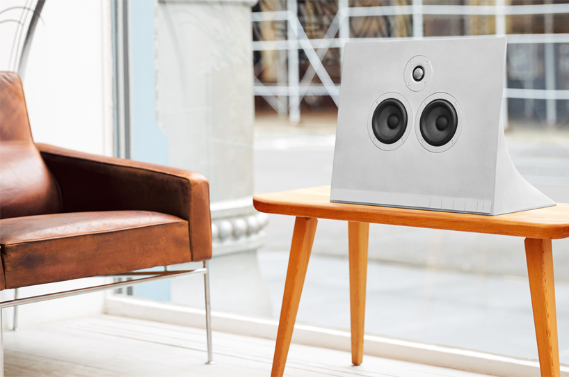 david adjaye's wireless speaker for master & dynamic offers 'a new geometry of sound'