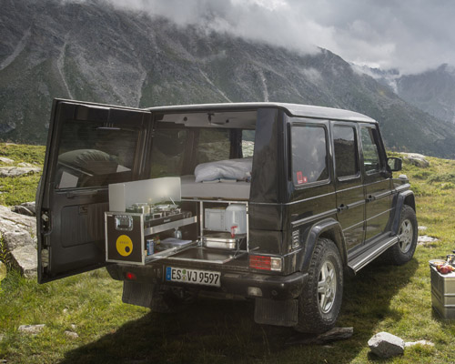 the mercedes-benz G-box camper by QUQUQU