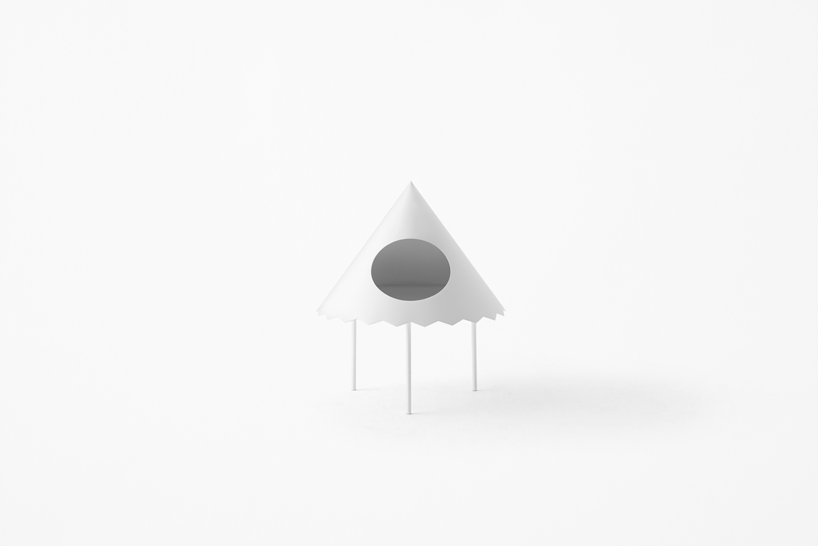 nendo tent table collection for cappellini designboom