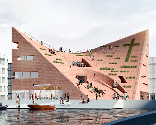 NOMOstudio envisions a multidimensional church in copenhagen