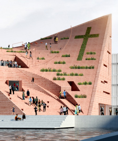 NOMOstudio envisions a multidimensional church in copenhagen