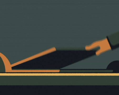 peter henderson's stylish animation quirkily examines the prefabrication of social media