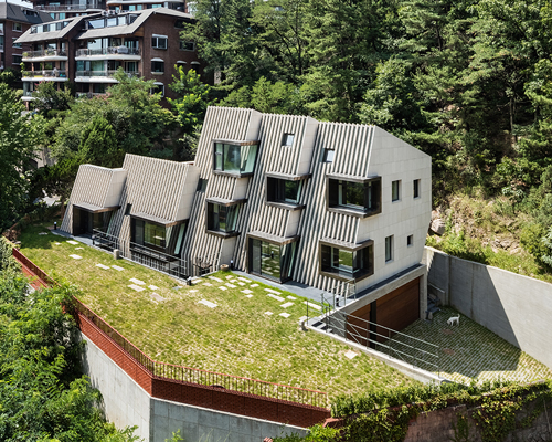 poly.m.ur carves a slanted form for deep house in south korea