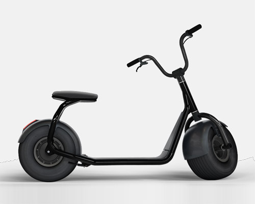 the scrooser is like an electric vespa for cruising the pavement