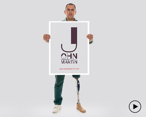 'help font' typography pays homage to colombian landmine victims