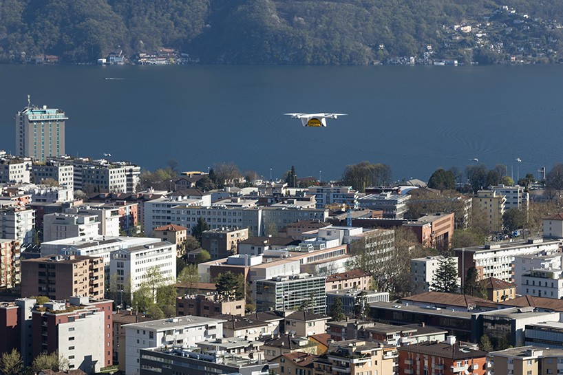 SCHWEIZ POST DROHNE LUGANO