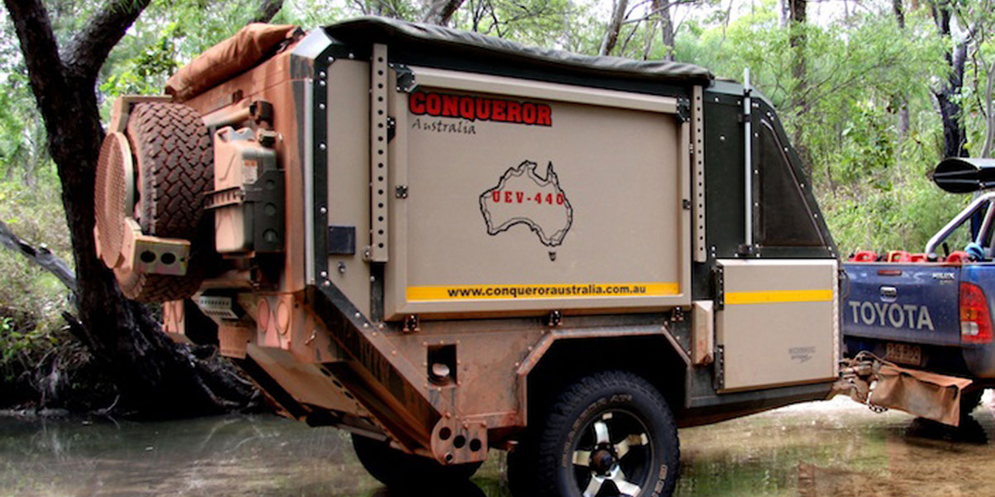 UEV 440 Cape York Camping Trailer By Conqueror Australia