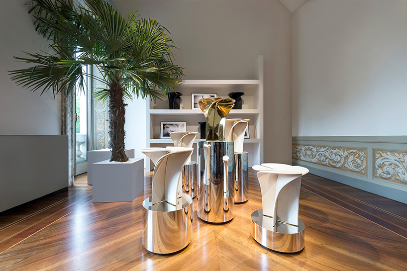 tokujin yoshioka blossom stool louis vuitton designboom