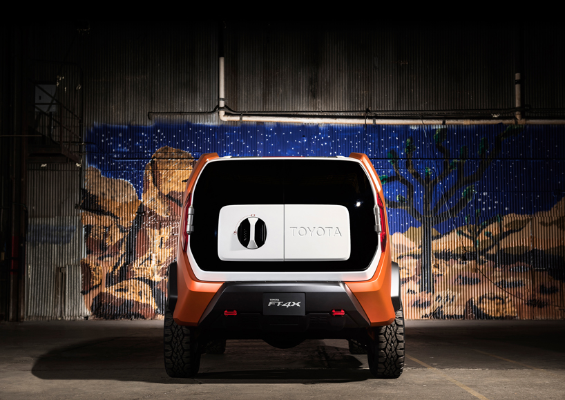 toyota FT-4X concept designboom