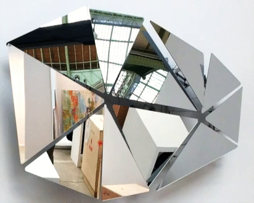 vincent leroy’s stone age sculpture strikes back at the grand palais in paris