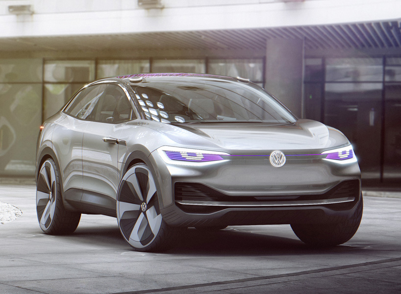 volkswagen ID CROZZ concept designboom
