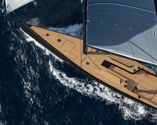 wally is working on a new 93 foot luxury sailing yacht