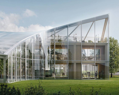 zaha hadid architects develops plans for ecotricity's eco park in gloucestershire