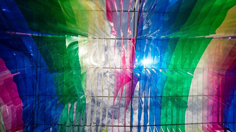 HA envelops vietnamese playground with multi-colored flags