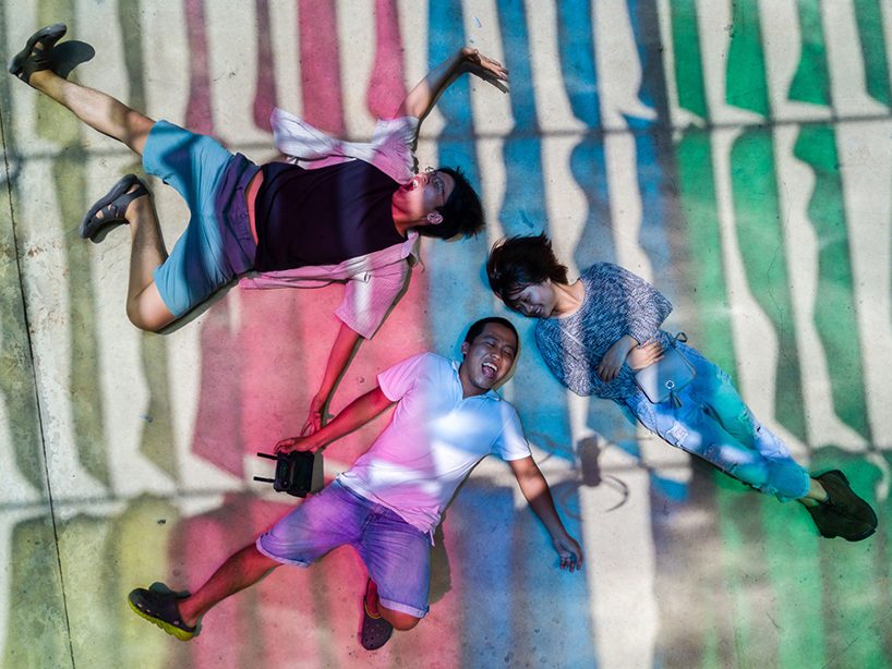 HA envelops vietnamese playground with multi-colored flags