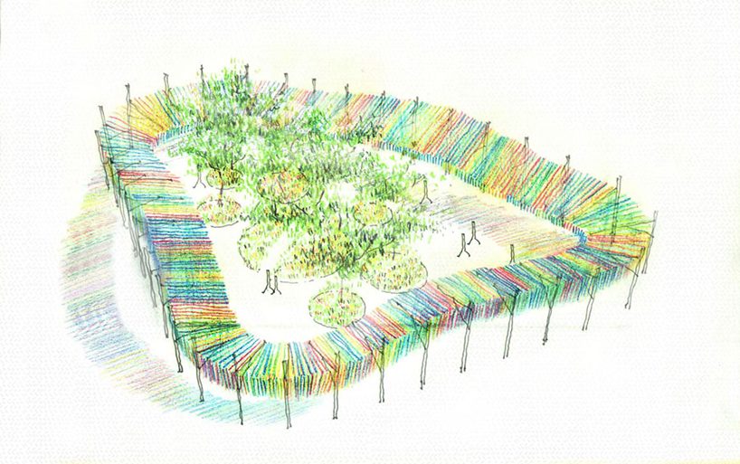 HA envelops vietnamese playground with multi-colored flags